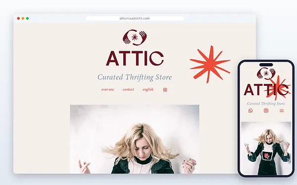 Attic Maastricht — website door Layg