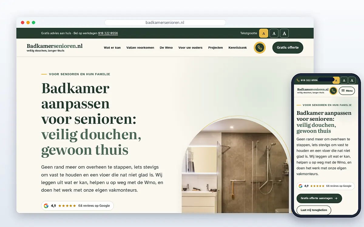 Badkamersenioren