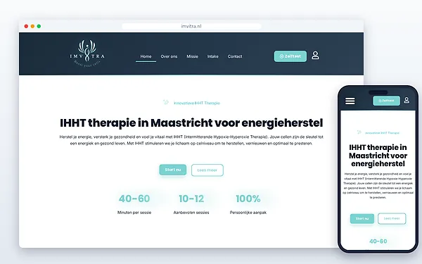 Imvitra — website door Layg