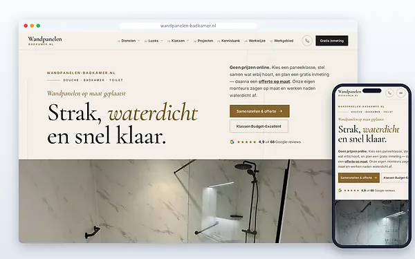Wandpanelen-badkamer.nl — website door Layg